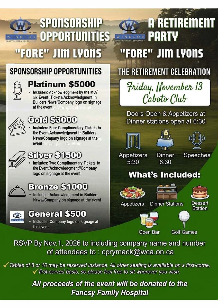 Retirement Party "Fore" Jim Lyons